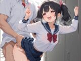 J◯お漏らし立ちバック